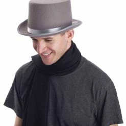 Forum Novelties Top Hat Grey Adult Hats & Headpieces
