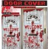 Forum Novelties Bloody Door Cover 30 X 60in 2 Forum Novelties Bloody Door Cover 30 X 60in