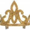 Forum Novelties Girl's Plastic Tiara With Combs Accessories 2 Forum Novelties Girl's Plastic Tiara With Combs Accessories