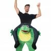 Seasonal Visions Costumes Carry Me Frog Adult Costume