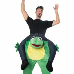Seasonal Visions Costumes Carry Me Frog Adult Costume
