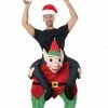 Seasonal Visions Costumes Carry Me Elf Adult Costume