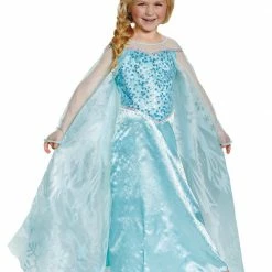 Disguise Disney Frozen Elsa Prestige Girls Costume