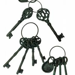 Sunstar Lock And Keys Cast Iron Decorations & Props