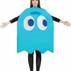 Funizone Pac Man Inky Adult Costume Costumes