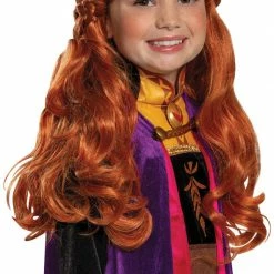 Disguise TV & Movie Costumes Disney Frozen 2 Anna Girls Wig