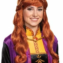 Disguise Disney Costumes Disney Frozen 2 Anna Wig Adult