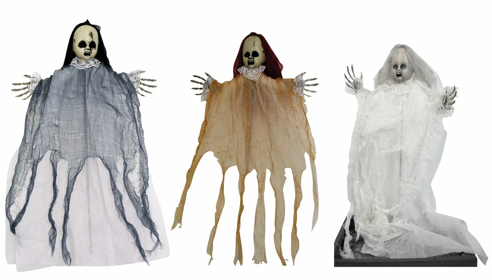 Sunstar Decorations & Props Scary Dolls Yard Decor Set Of 3 3 Sunstar Decorations & Props Scary Dolls Yard Decor Set Of 3