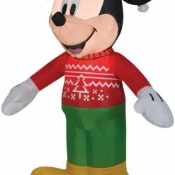 Gemmy Disney, Mickey Mouse Airblown Outdoor Christmas Decoration Disney Costumes