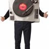 Rasta Imposta Costumes Retro Vinyl Turntable Adult Costume