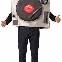 Rasta Imposta Costumes Retro Vinyl Turntable Adult Costume