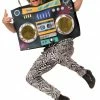 Rasta Imposta Retro 80's Boom Box Adult Costume