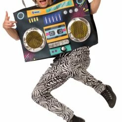Rasta Imposta Retro 80's Boom Box Adult Costume