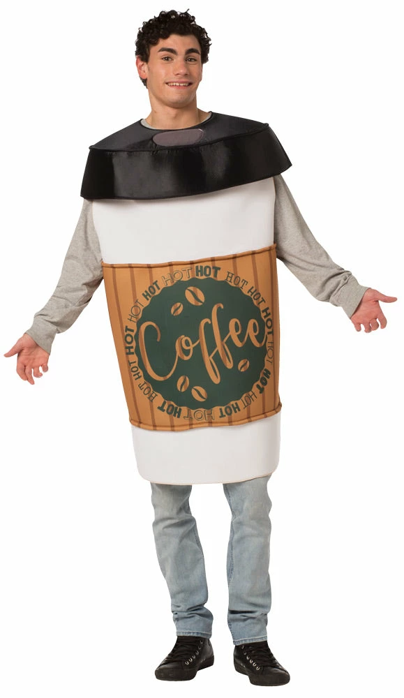 Rasta Imposta Costumes Coffee 2 Go Adult Costume 3 Rasta Imposta Costumes Coffee 2 Go Adult Costume