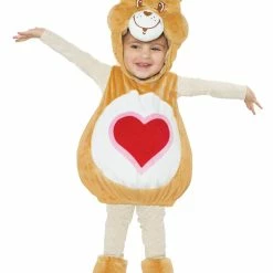 Underwraps Costumes Care Bears Tenderheart Bear Belly Baby Toddler Costume