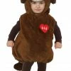 Underwraps Costumes Build-A-Bear, Playful Pup Belly Baby Toddler Costume