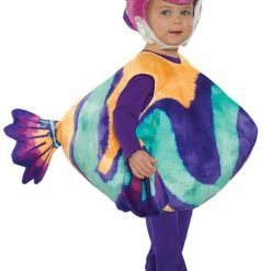 Underwraps Splash And Bubbles Belly Baby Toddler Fish Costume Costumes