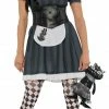 Underwraps Women's Dark Wonder Adult Halloween Doll Costume Costumes