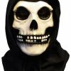 Trick Or Treat Studios Misfits Fiend Mask With Black Hood Horror Movie Costumes