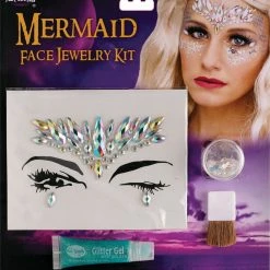 Fun World Mermaid Jewelry Stones Kit Accessories