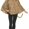 Fun World Costumes Poncho Adult Leopard Hooded