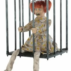 Seasonal Visions Caged Kid Walk Around Animated Costume Accessory Prop