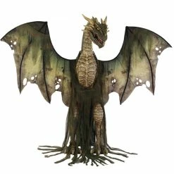Seasonal Visions Winter Forest 7Ft Dragon Animated Prop