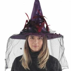 Seasonal Visions Fancy Witch Hat