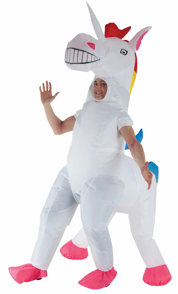 Morphsuits Giant Unicorn Inflatable Adult Costumes 3 Morphsuits Giant Unicorn Inflatable Adult Costumes