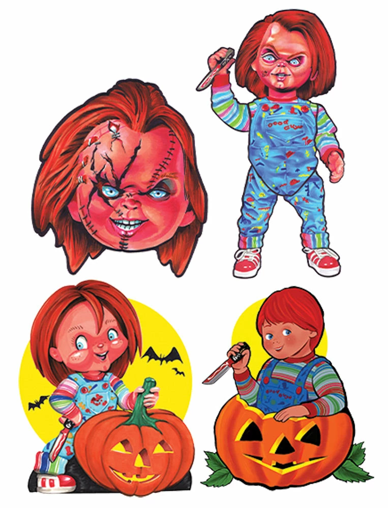 Trick Or Treat Studios Horror Movie Costumes Childs Play Wall Decoration, Series 1 Chucky 3 Trick Or Treat Studios Horror Movie Costumes Childs Play Wall Decoration, Series 1 Chucky