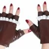 Girls Out Loud Gloves With Ruffle And Gears