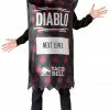 Rasta Imposta Taco Bell Diablo Tunic Adult Costume Costumes 1 Rasta Imposta Taco Bell Diablo Tunic Adult Costume Costumes