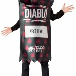 Rasta Imposta Taco Bell Diablo Tunic Adult Costume Costumes