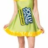 Rasta Imposta Women's Jolly Rancher Costume Dress - Apple Adult