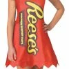 Rasta Imposta Costumes Girls Hersheys Reeses Cup Dress Child & Tween Costume
