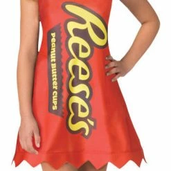 Rasta Imposta Costumes Girls Hersheys Reeses Cup Dress Child & Tween Costume