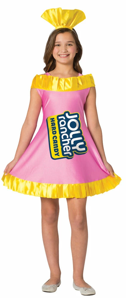 Rasta Imposta Jolly Rancher Watermelon Dress Costume & Hairband , Child Tween Costumes 3 Rasta Imposta Jolly Rancher Watermelon Dress Costume & Hairband , Child Tween Costumes