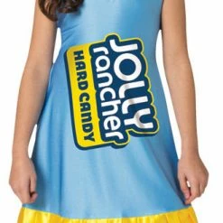 Rasta Imposta Jolly Rancher Blue Raspberry Dress Costume, Child Size 7-10