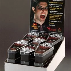 Foothills Creations Dracula Fangs Display - 12 Pairs
