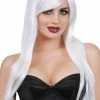Dreamgirl Long Layered White Women's Wig