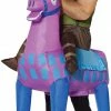 Fun World Costumes Fortnite, Giddy Up Loot Llama Adult Costume