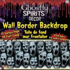 Forum Novelties Ghostly Border Roll 20ft X 1.5 Decorations & Props