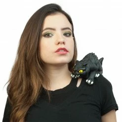 Ghoulish Shoulder Buddy Cat Latex Accessories