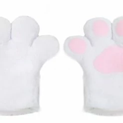 Morris Costumes Easter Rabbit Bunny Hands Deluxe