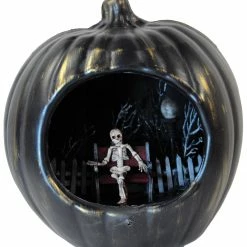 Sunstar Haunted Scene In Pumpkin Lamp Decorations & Props