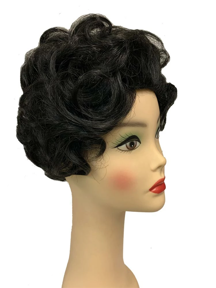 Lacey Wigs Wig Short Tapered T71 Black Wigs & Beards 3 Lacey Wigs Wig Short Tapered T71 Black Wigs & Beards