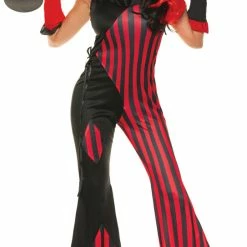 Underwraps Women's Misfit Harlequin Jester Costume