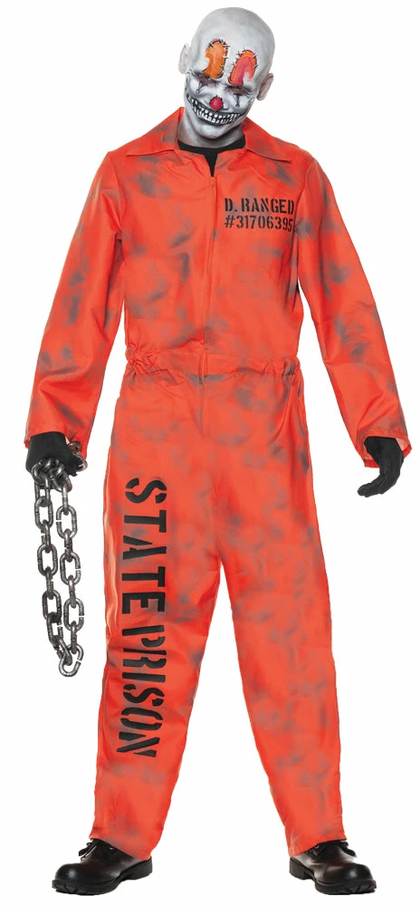 Underwraps Costumes D.ranged Adult Teen State Prision Costume 3 Underwraps Costumes D.ranged Adult Teen State Prision Costume