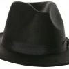 Underwraps 1920's Costumes Fedora Adult Black Hat