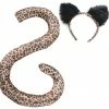 Underwraps Tail Ears Set-leopard Accessories